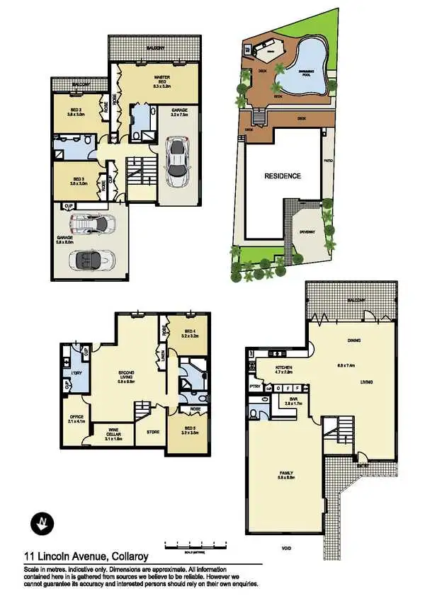 Floorplan of Homely house listing, 11 Lincoln Avenue, Collaroy NSW 2097