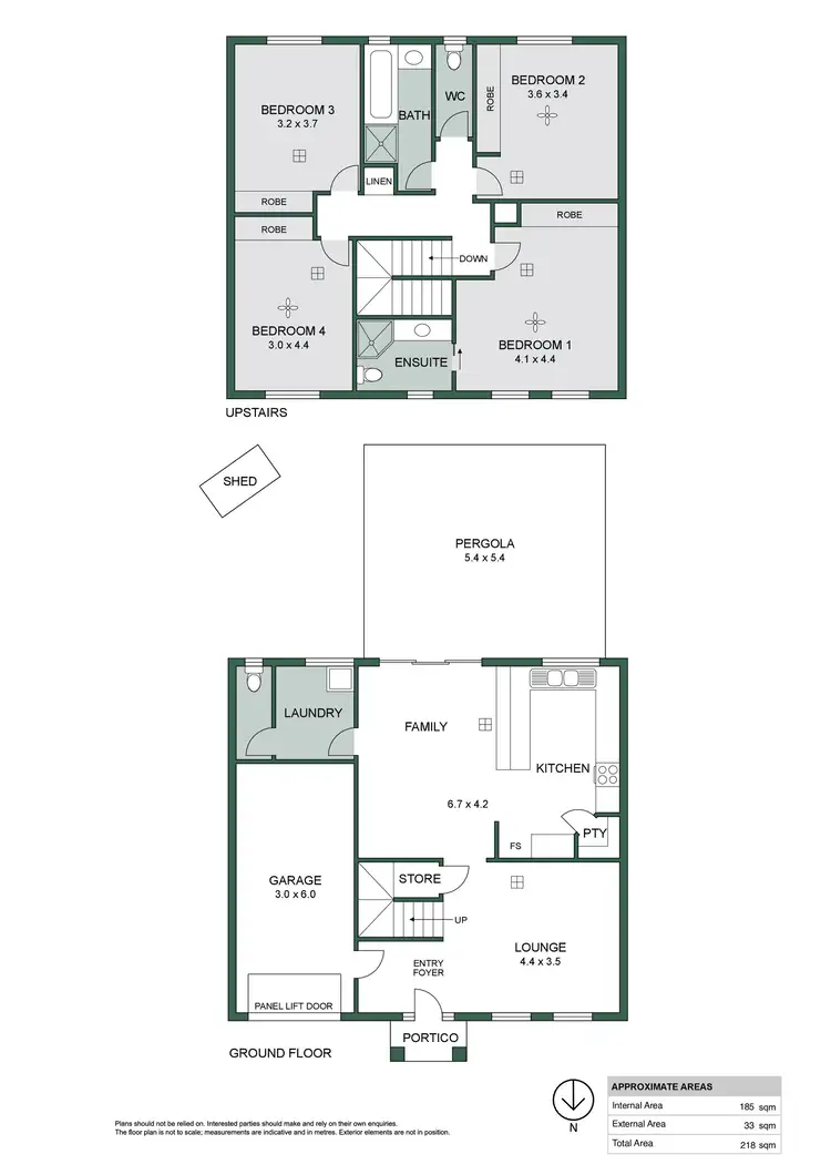 Floorplan of Homely house listing, 1/45 Matheson Avenue, Findon SA 5023