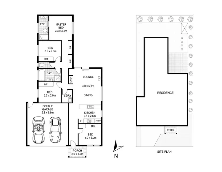 Floorplan of Homely house listing, 35 Manderston Avenue, Derrimut VIC 3026