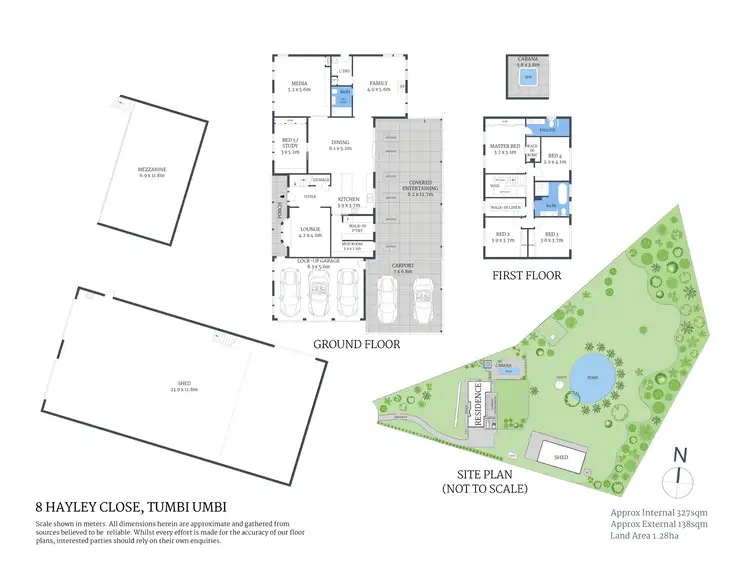 Floorplan of Homely rural property listing, 8 Hayley Close, Tumbi Umbi NSW 2261