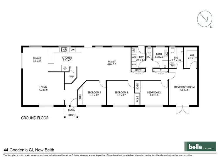 Floorplan of Homely house listing, 44 Goodenia Close, New Beith QLD 4124
