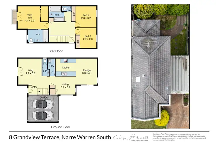 Floorplan of Homely house listing, 8 Grandview Terrace, Narre Warren South VIC 3805