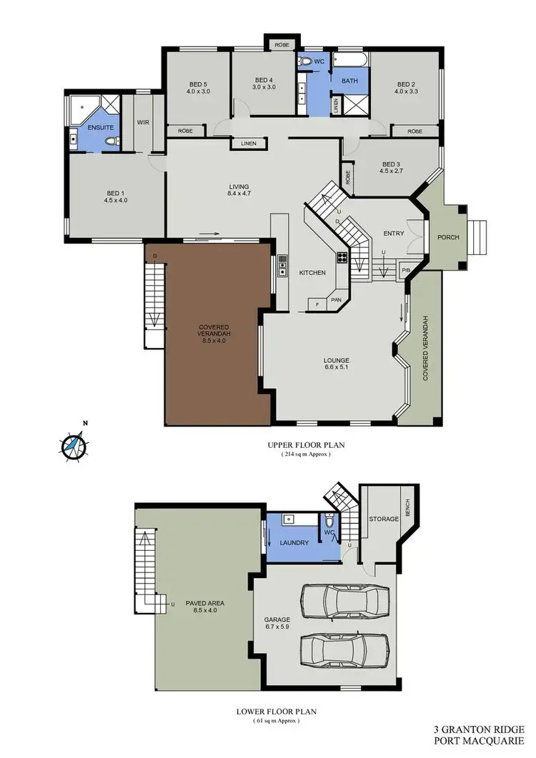 Floorplan of Homely house listing, 3 Granton Ridge, Port Macquarie NSW 2444