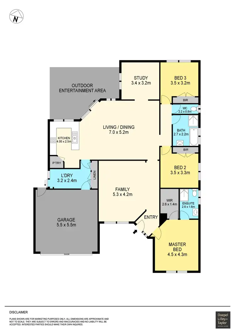Floorplan of Homely house listing, 26 Debono Drive, Miners Rest VIC 3352