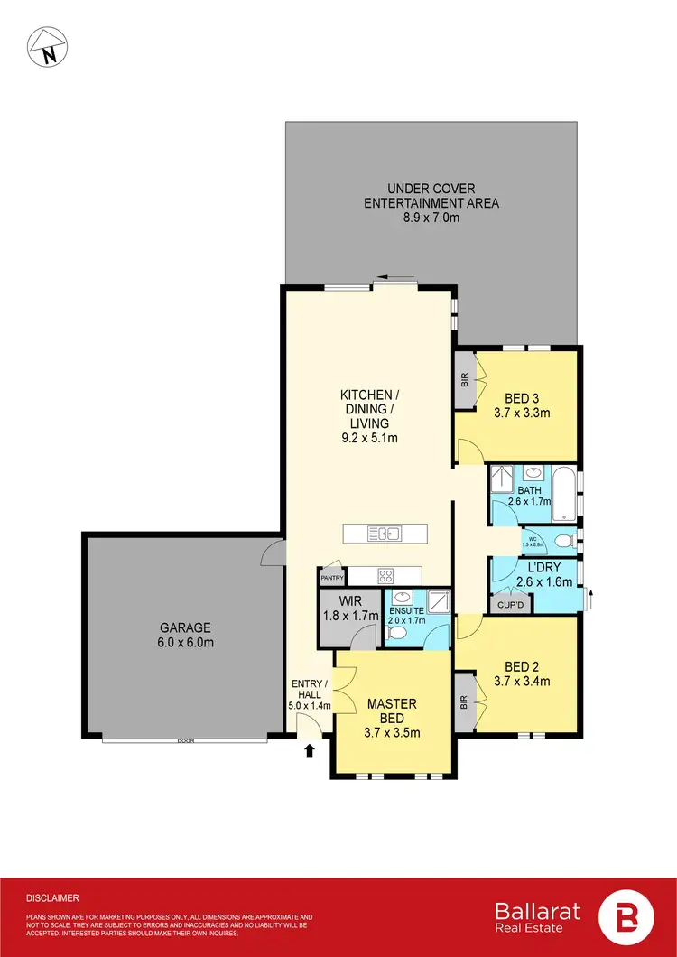 Floorplan of Homely house listing, 47 Cuzens Road, Alfredton VIC 3350