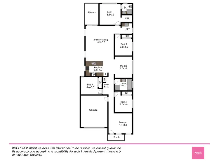 Floorplan of Homely house listing, 17 Platypus Street, Marsden Park NSW 2765