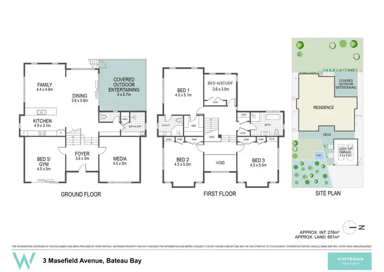 Floorplan of Homely house listing, 3 Masefield Avenue, Bateau Bay NSW 2261