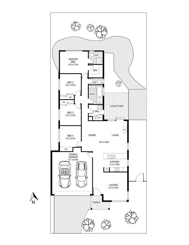Floorplan of Homely house listing, 16 Drummond Circuit, Derrimut VIC 3026