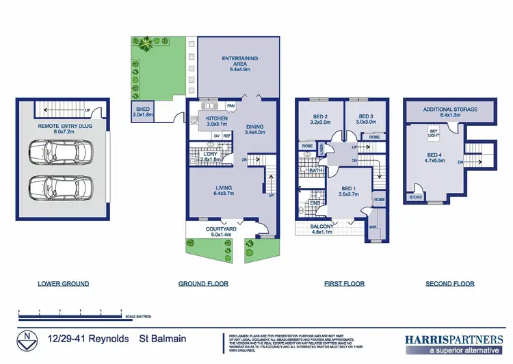Floorplan of Homely house listing, 12/29-41 Reynolds Street, Balmain NSW 2041