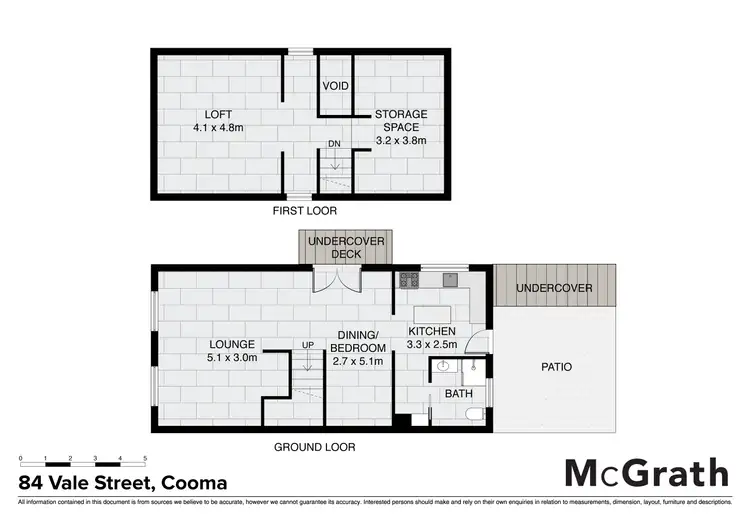Floorplan of Homely house listing, 84-86 Vale Street, Cooma NSW 2630