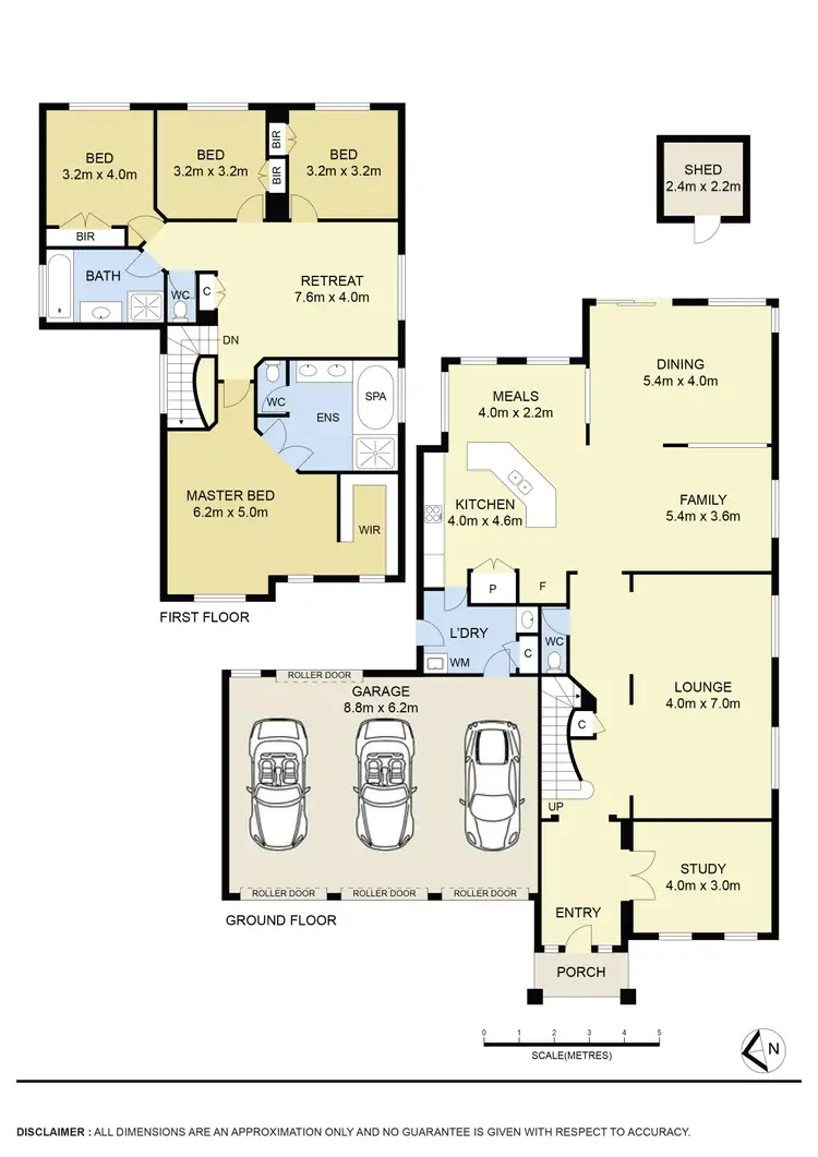 Floorplan of Homely house listing, 13 Hawthorn Grove, Taylors Hill VIC 3037