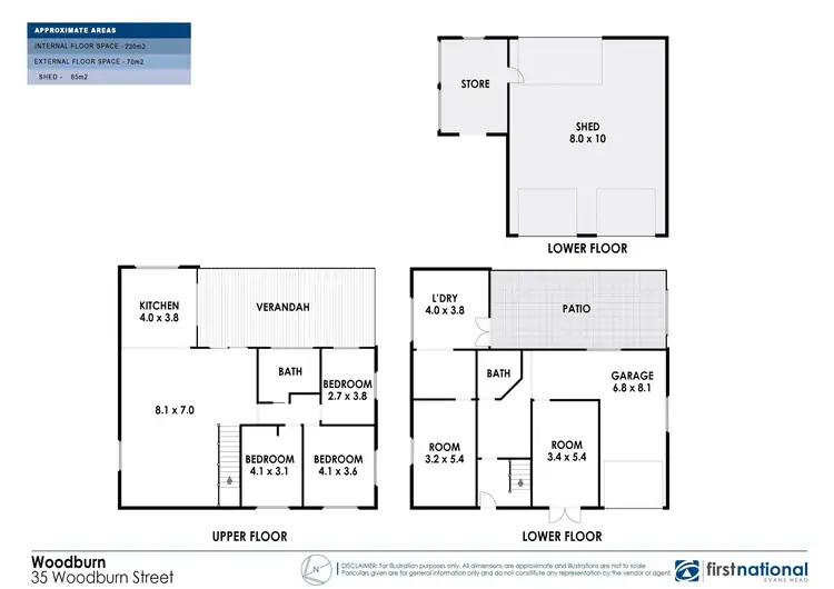 Floorplan of Homely house listing, 35 Woodburn Street, Woodburn NSW 2472
