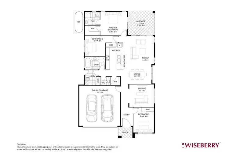Floorplan of Homely house listing, 15 Mornington Circuit, Gwandalan NSW 2259