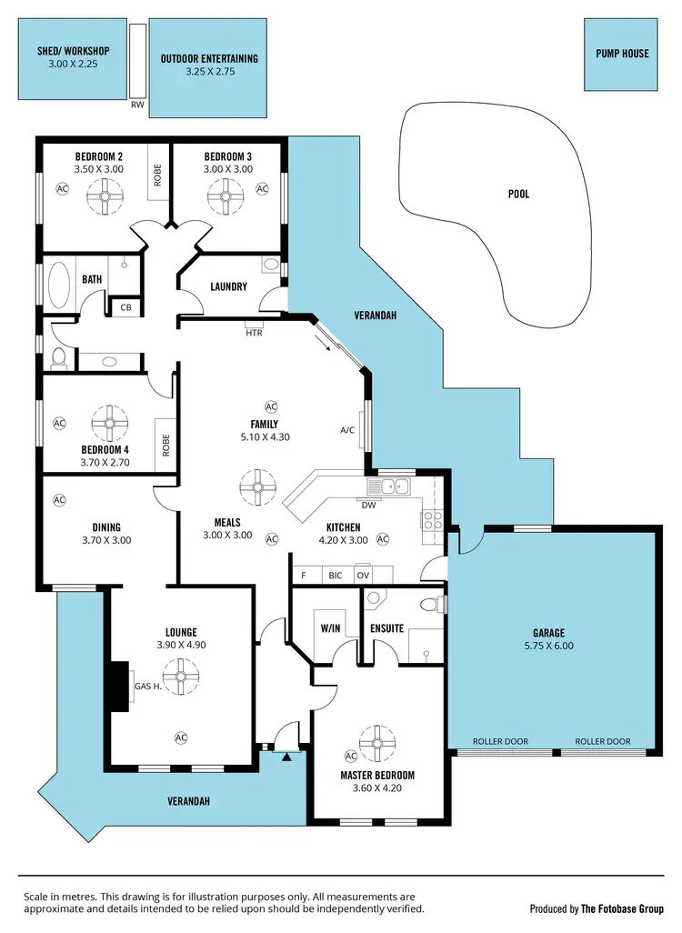 Floorplan of Homely house listing, 48 Dalkeith Road, Seaford Rise SA 5169