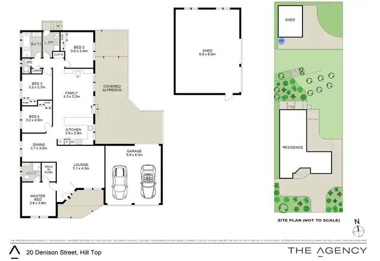 Floorplan of Homely house listing, 20 Denison Street, Hill Top NSW 2575