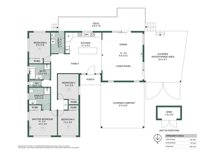 Floorplan of Homely house listing, 12 Batman Crescent, Springwood QLD 4127