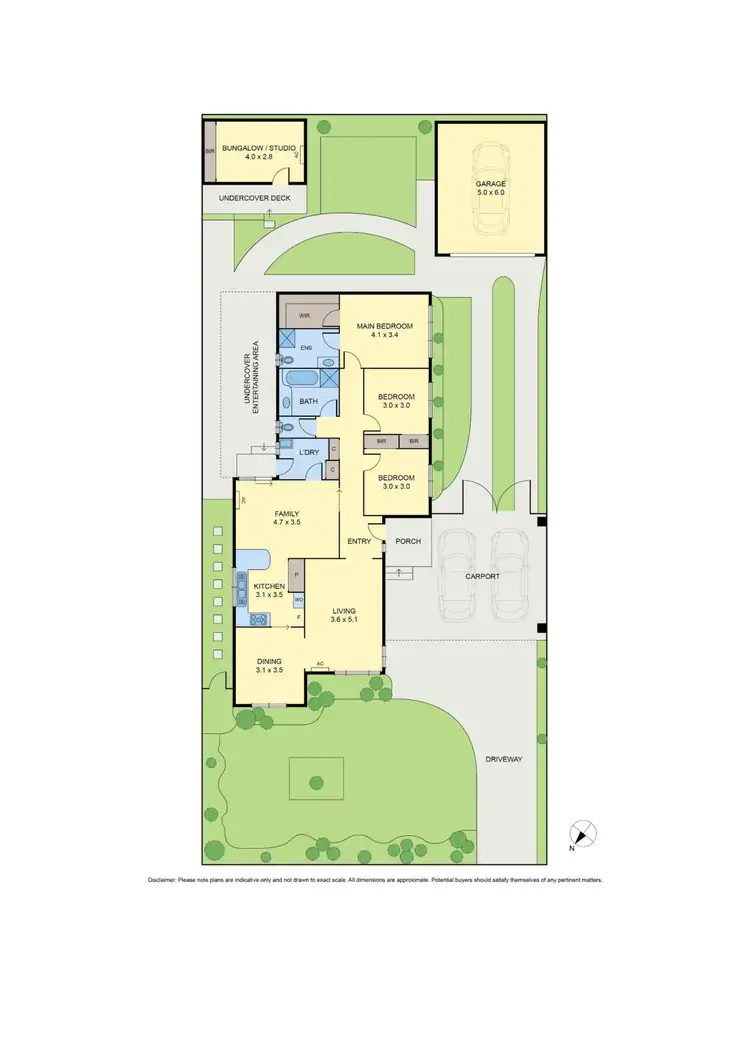 Floorplan of Homely house listing, 8 Handsworth Crescent, Tullamarine VIC 3043