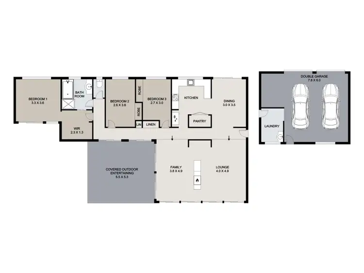 Floorplan of Homely rural property listing, 106-114 Smailes Road, North Maclean QLD 4280