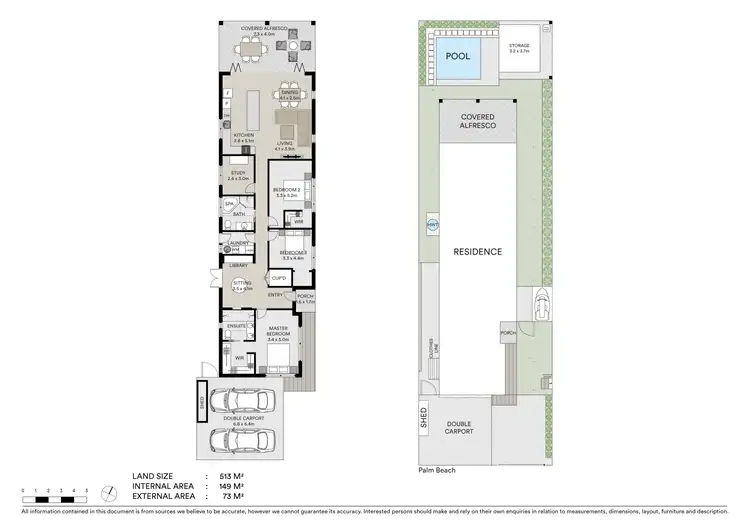 Floorplan of Homely house listing, 87 Palm Beach Avenue, Palm Beach QLD 4221