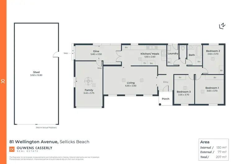 Floorplan of Homely house listing, 81 Wellington Avenue, Sellicks Beach SA 5174
