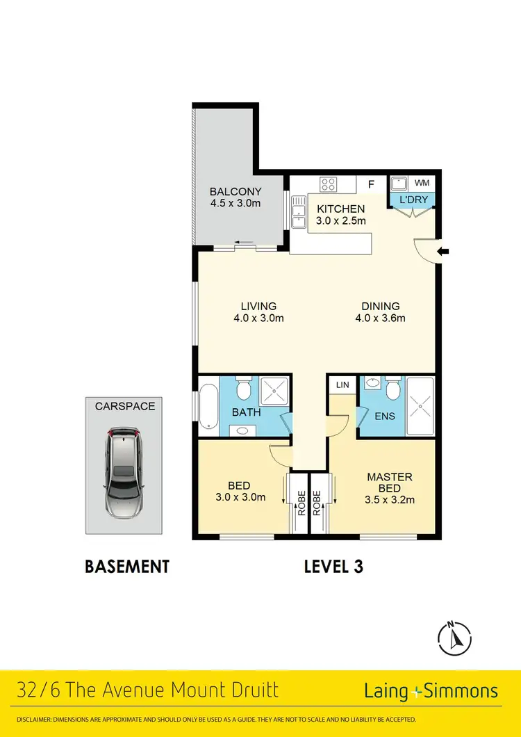 Floorplan of Homely unit listing, 32/6-12 The Avenue, Mount Druitt NSW 2770