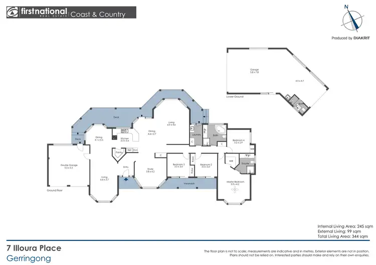 Floorplan of Homely house listing, 7 Illoura Place, Gerringong NSW 2534
