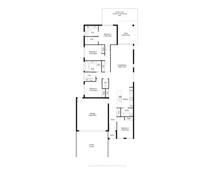 Floorplan of Homely house listing, 4 Lorne Loop, Kewarra Beach QLD 4879