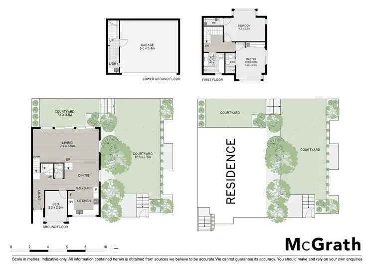 Floorplan of Homely townhouse listing, 1/4 Angus Grove, Doncaster VIC 3108