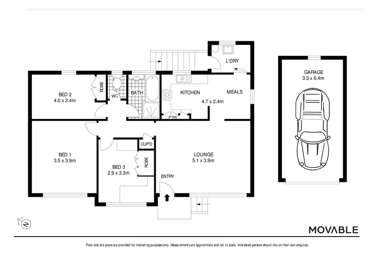 Floorplan of Homely house listing, 18 Lutana Street, Edgeworth NSW 2285
