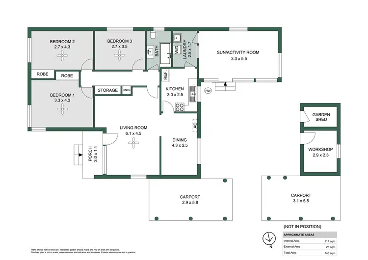 Floorplan of Homely house listing, 16 Bristol Street, Woodberry NSW 2322