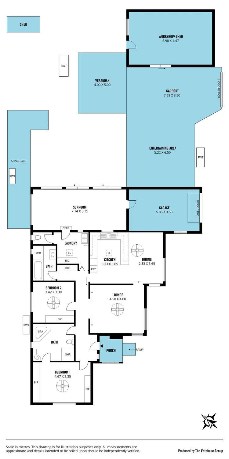 Floorplan of Homely house listing, 13 Duncan Street, Sturt SA 5047