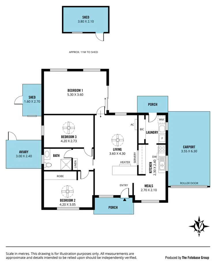 Floorplan of Homely house listing, 10 Bells Road, Somerton Park SA 5044