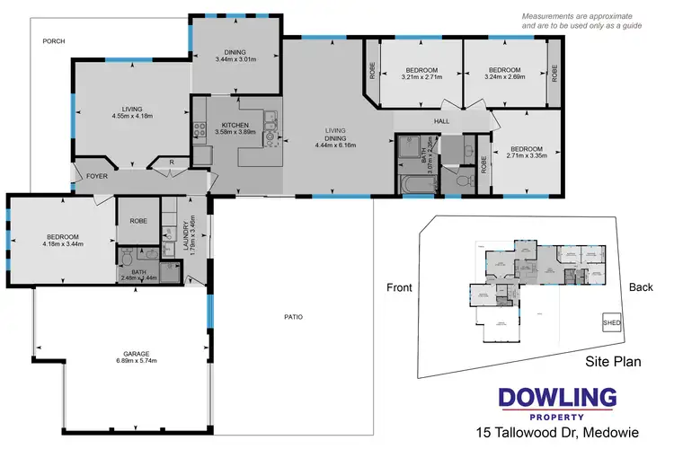 Floorplan of Homely house listing, 15 Tallowood Drive, Medowie NSW 2318