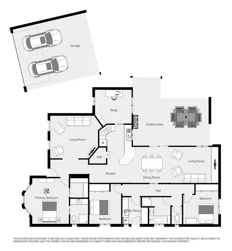 Floorplan of Homely house listing, 11 Summerhill Drive, Mildura VIC 3500