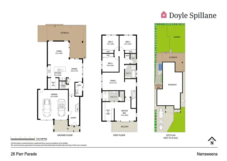 Floorplan of Homely house listing, 26 Parr Parade, Narraweena NSW 2099