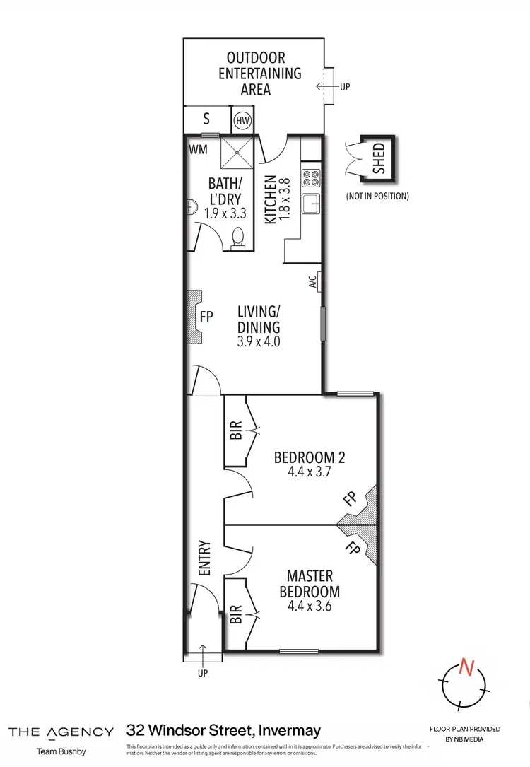 Floorplan of Homely townhouse listing, 32 Windsor Street, Invermay TAS 7248