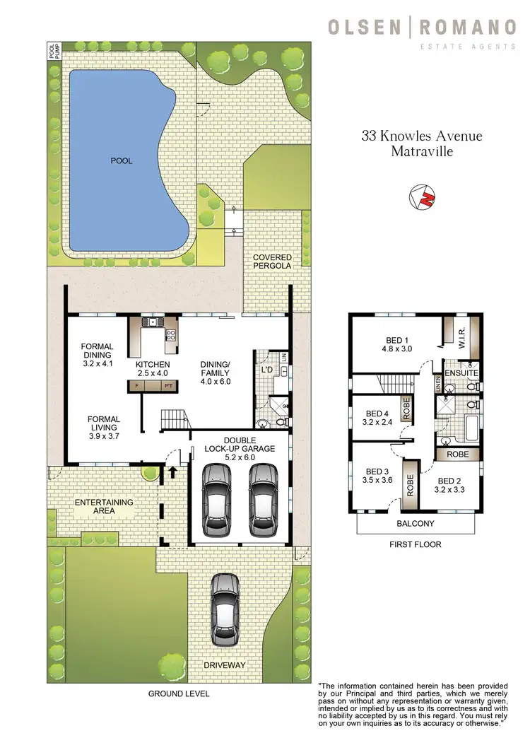 Floorplan of Homely house listing, 33 Knowles Avenue, Matraville NSW 2036