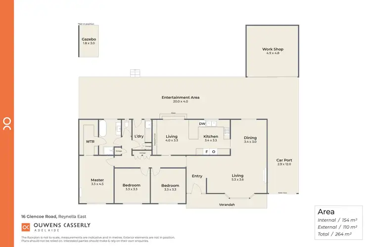 Floorplan of Homely house listing, 16 Glencoe Road, Reynella East SA 5161