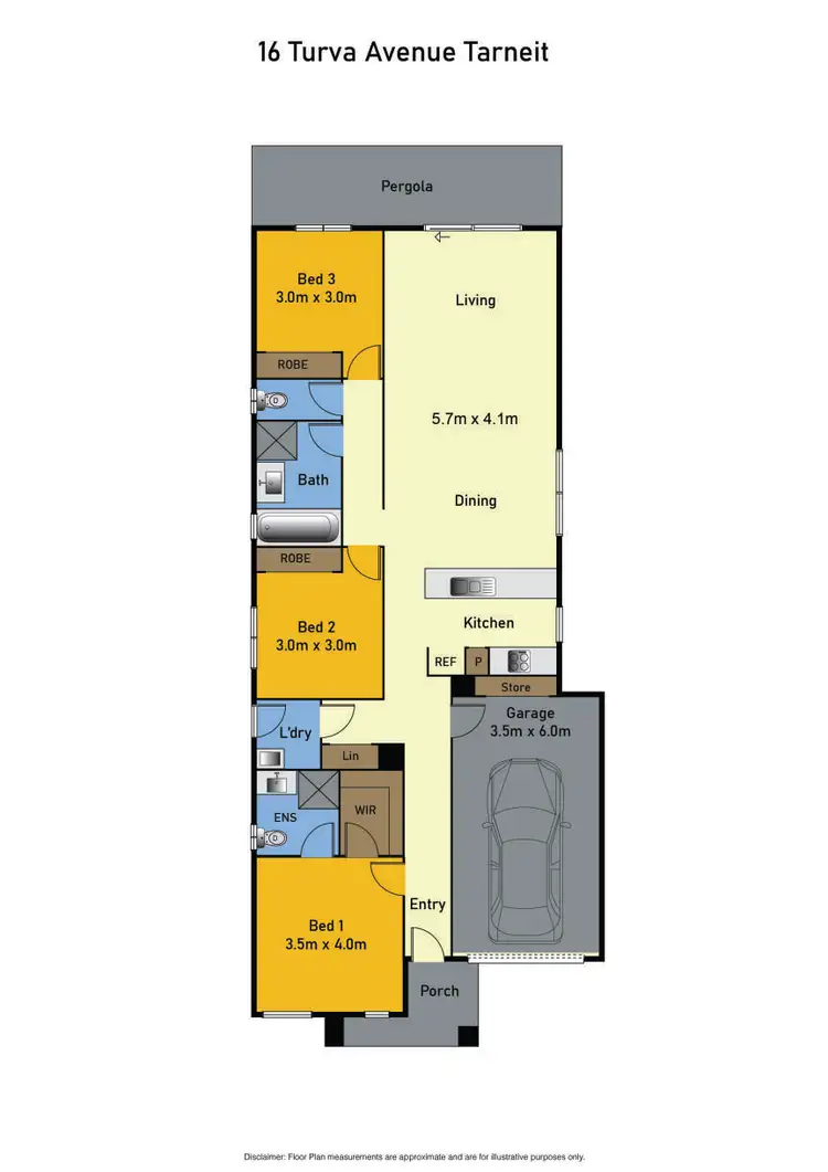 Floorplan of Homely house listing, 16 Turva Avenue, Tarneit VIC 3029
