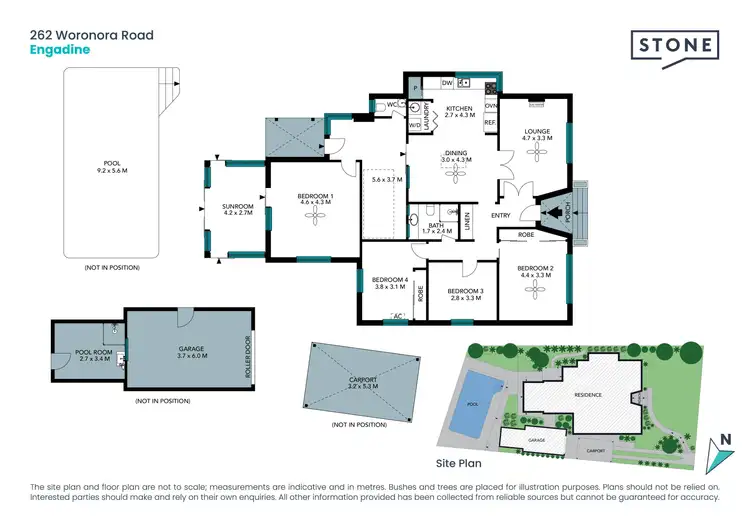 Floorplan of Homely house listing, 262 Woronora Road, Engadine NSW 2233