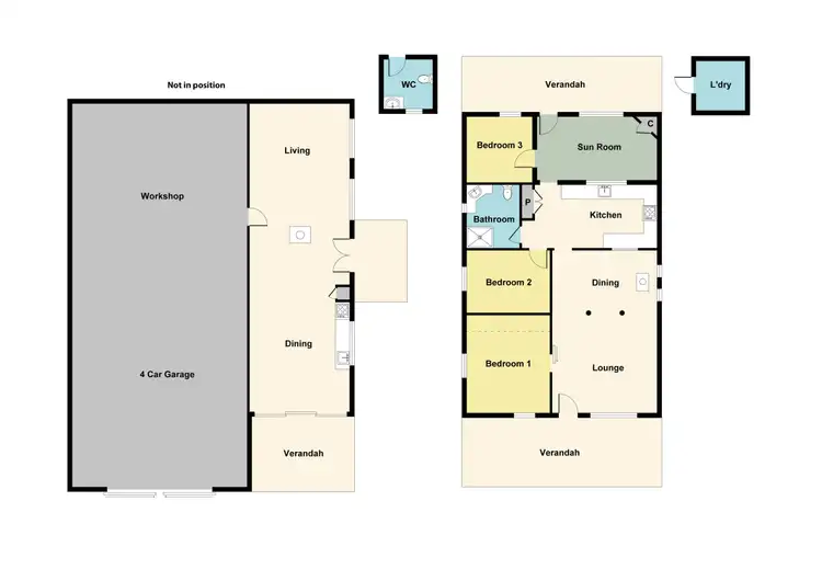 Floorplan of Homely house listing, 35 Byerly Street, Elmhurst VIC 3469