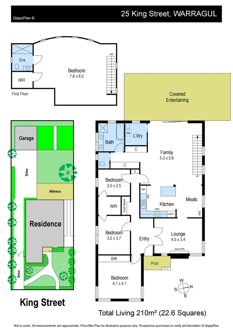 Floorplan of Homely house listing, 25 King Street, Warragul VIC 3820