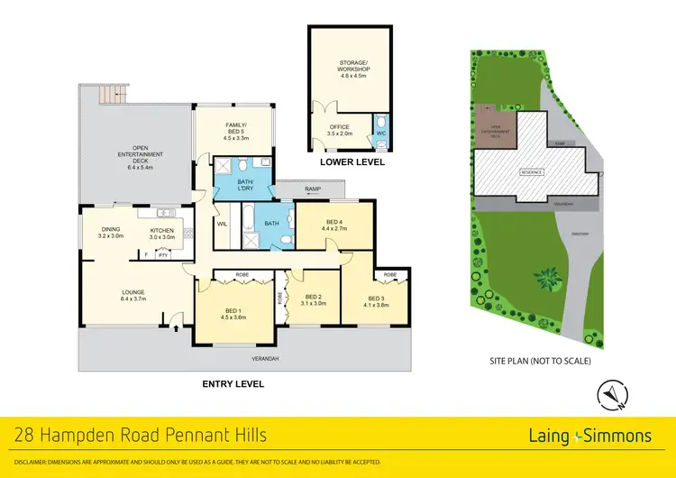 Floorplan of Homely house listing, 28 Hampden Road, Pennant Hills NSW 2120