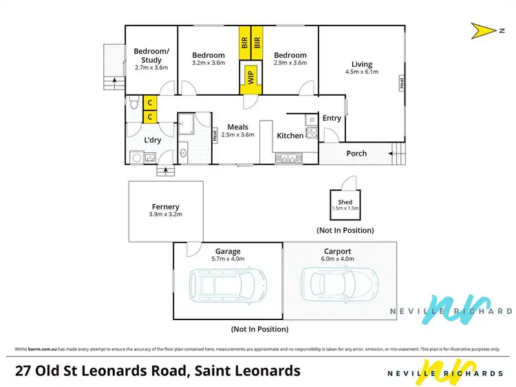 Floorplan of Homely house listing, 27 Old St Leonards Road, St Leonards VIC 3223