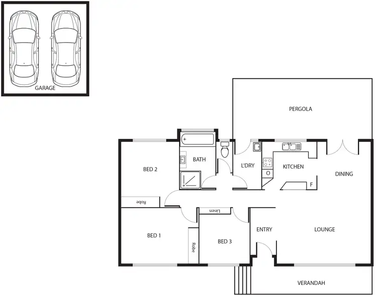 Floorplan of Homely house listing, 20 Greeves Street, Wanniassa ACT 2903