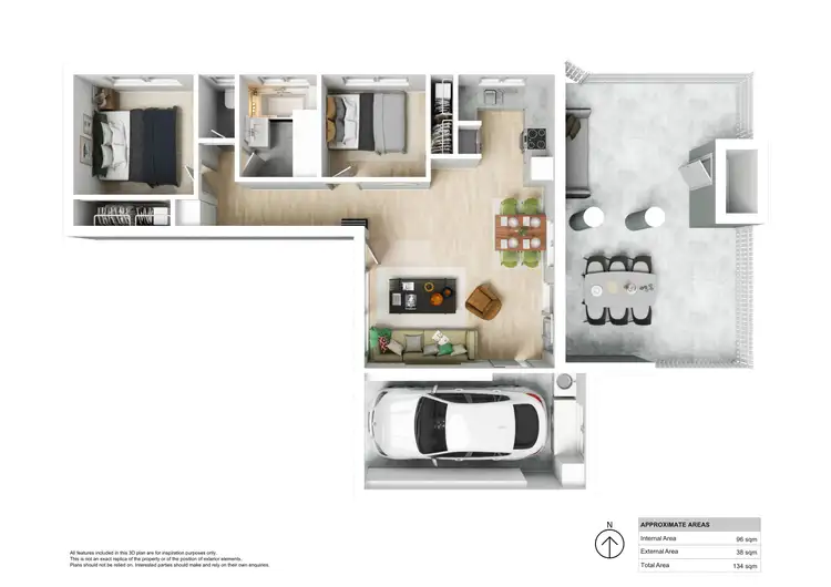 Floorplan of Homely villa listing, 4/18 Sidney Street, Nundah QLD 4012