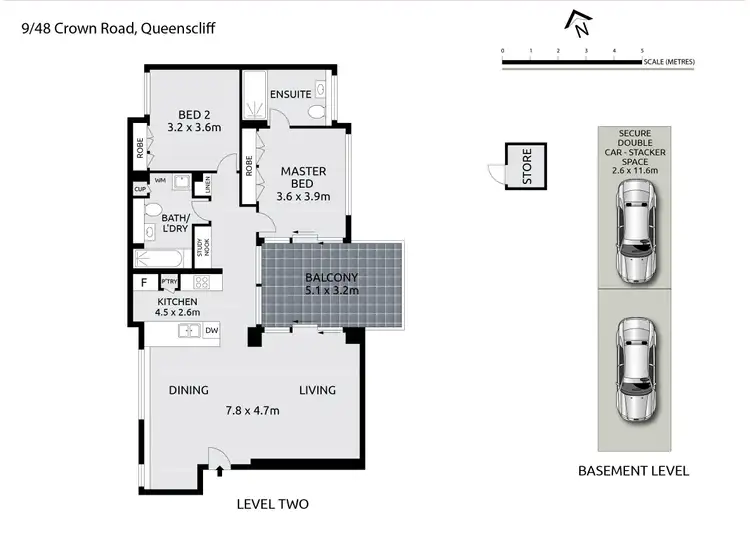 Floorplan of Homely apartment listing, 9/48 Crown Road, Queenscliff NSW 2096