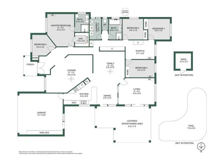 Floorplan of Homely house listing, 10 Waratah Close, Mackenzie QLD 4156
