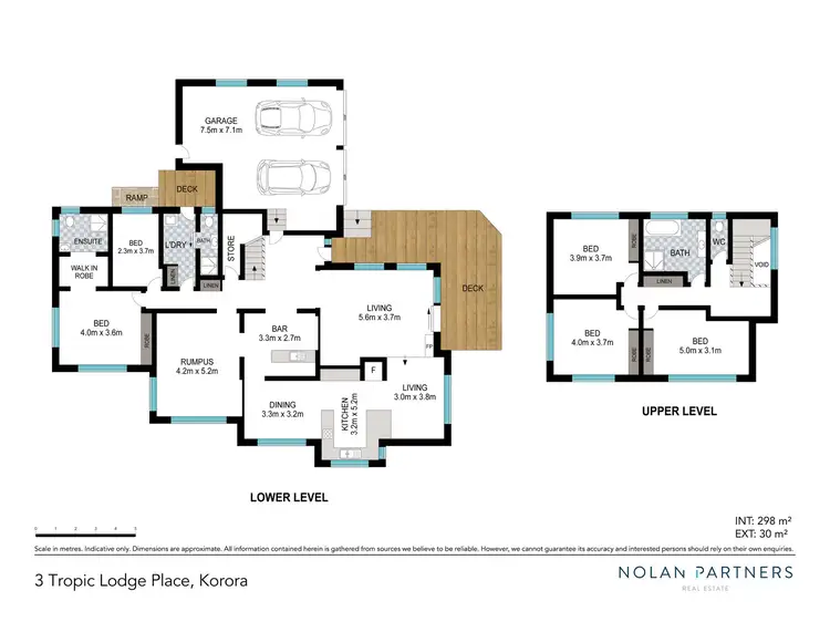 Floorplan of Homely house listing, 3 Tropic Lodge Place, Korora NSW 2450