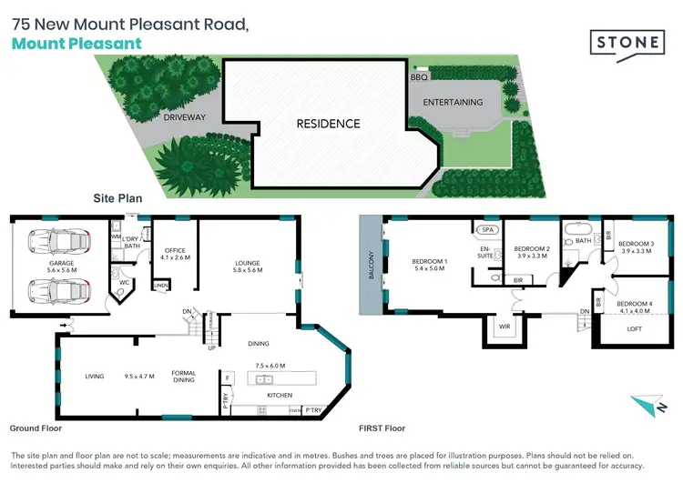 Floorplan of Homely house listing, 75 New Mount Pleasant Road, Mount Pleasant NSW 2519